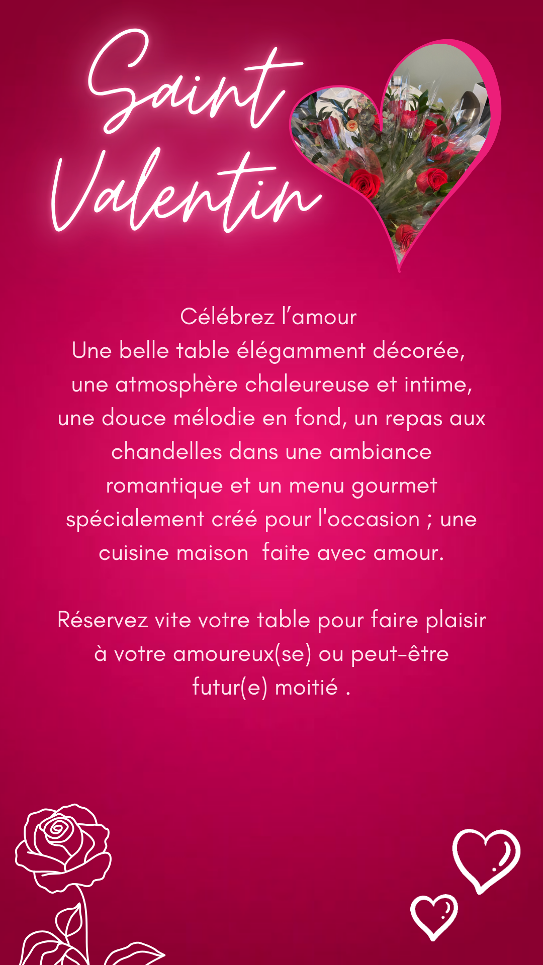 programme st valentin