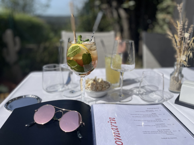 cocktail en terrasse